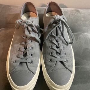 Grey suede Converse All Stars